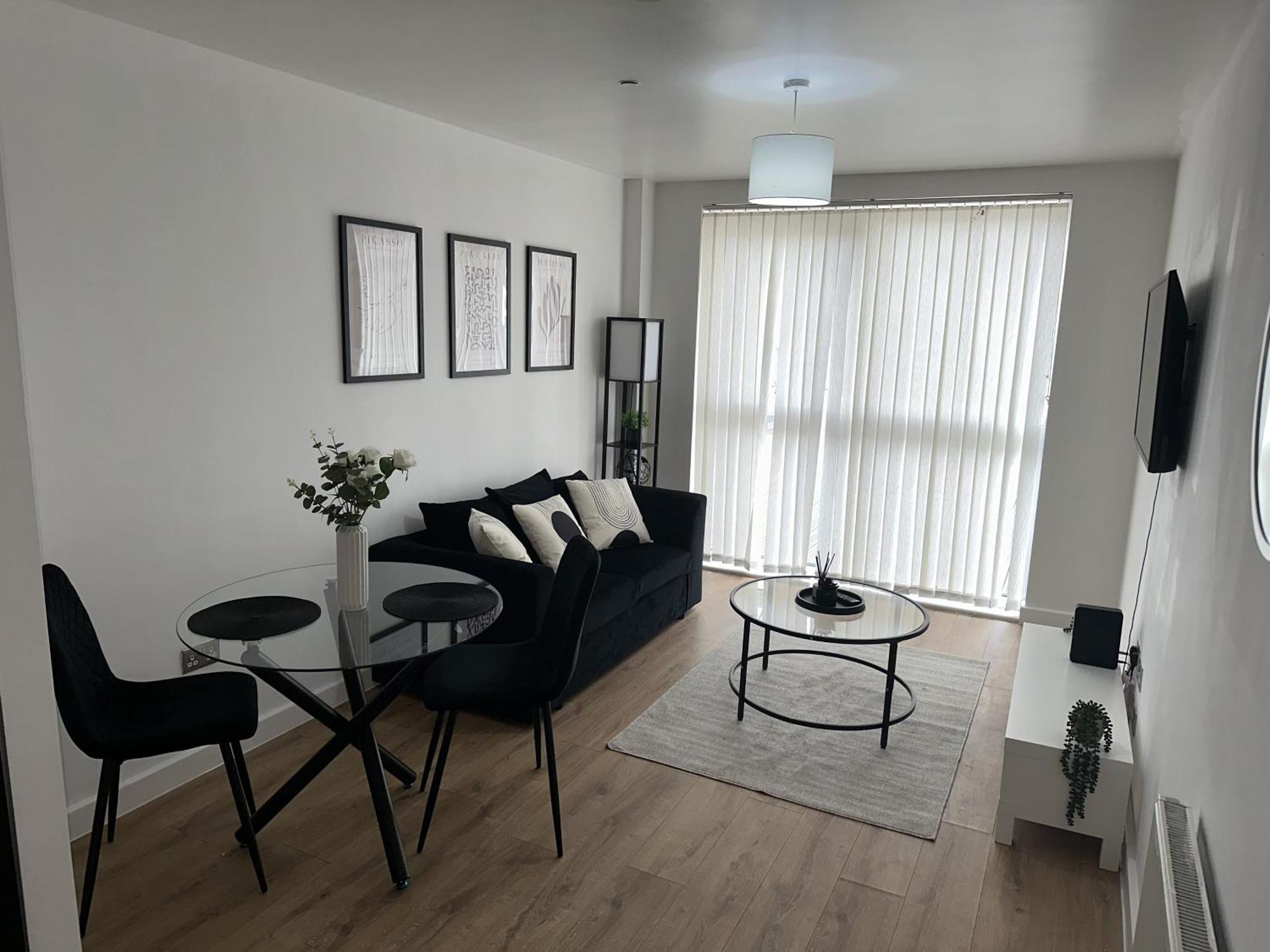 Luxury - Smart Tv - Fast Wifi - Near Utilitia Arena & Icc Apartment Birmingham Luaran gambar